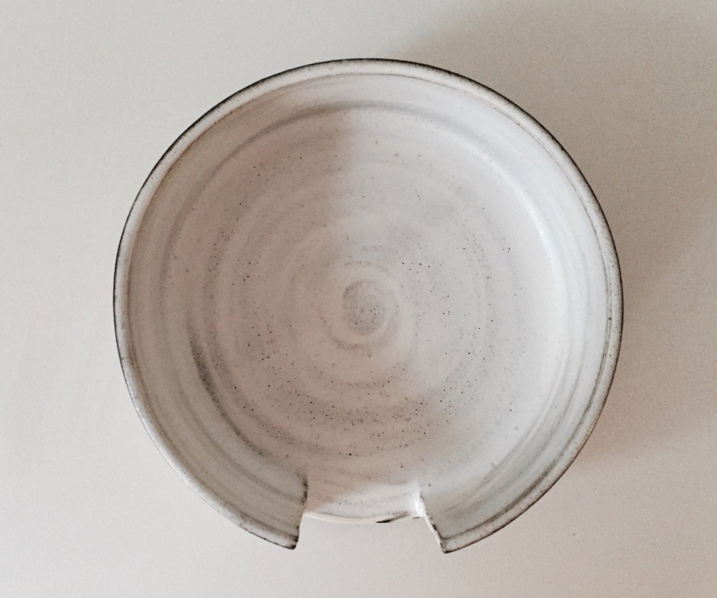 Marbled clay - ceramic spoonrest - kitchen.