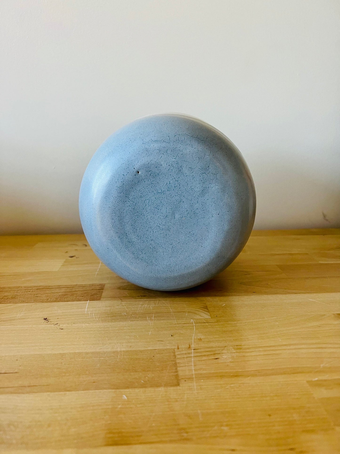 Hanging orb planter -ocean blues -ceramic - limited edition