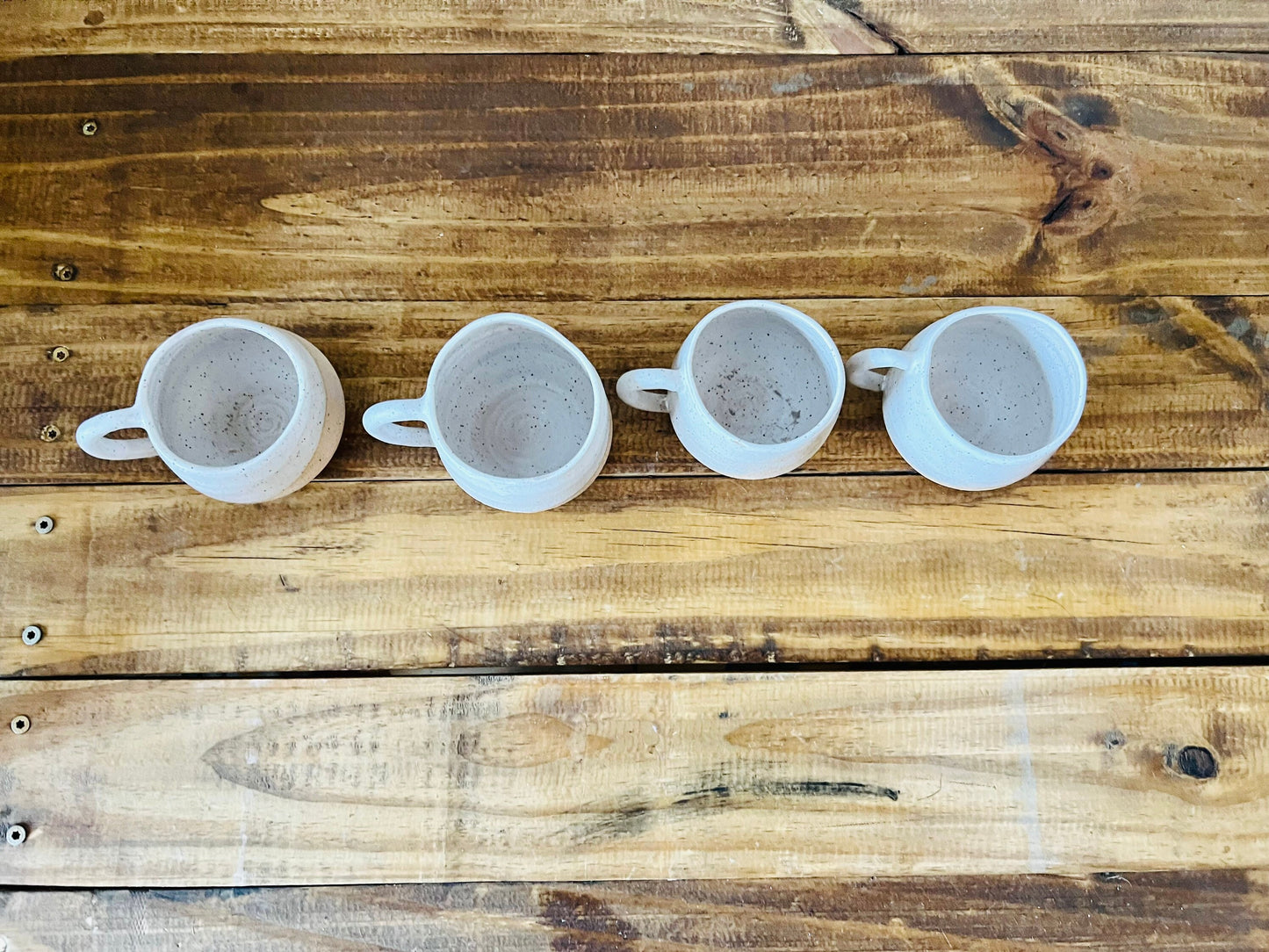 SECONDS-oversized rounded espresso cup- coffee mug- handmade kitchen decor