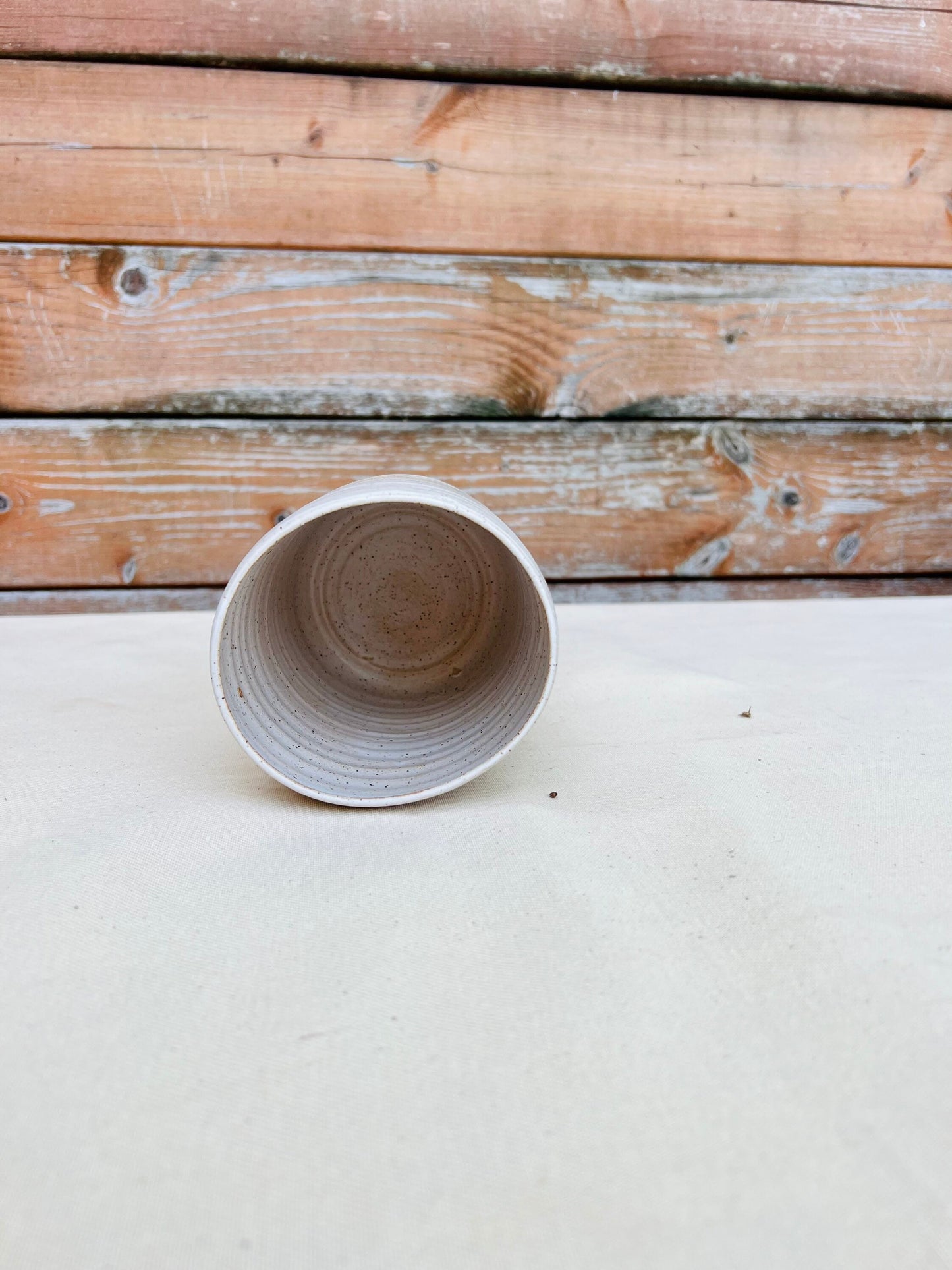 Seconds - Criss-cross Utensil Holder - Vase - White