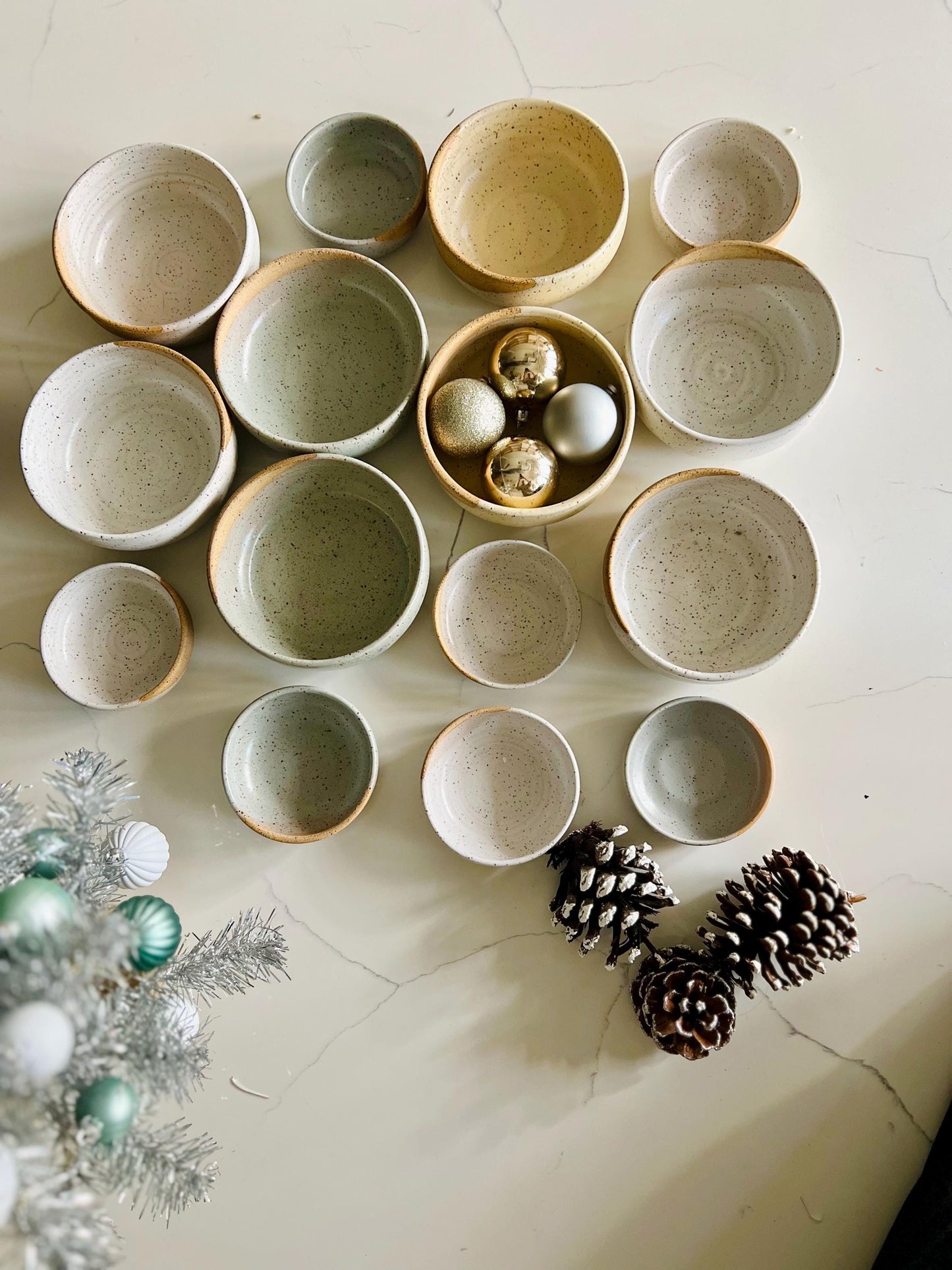 wide bottom Cereal Bowl: Handmade Stoneware Cookware.