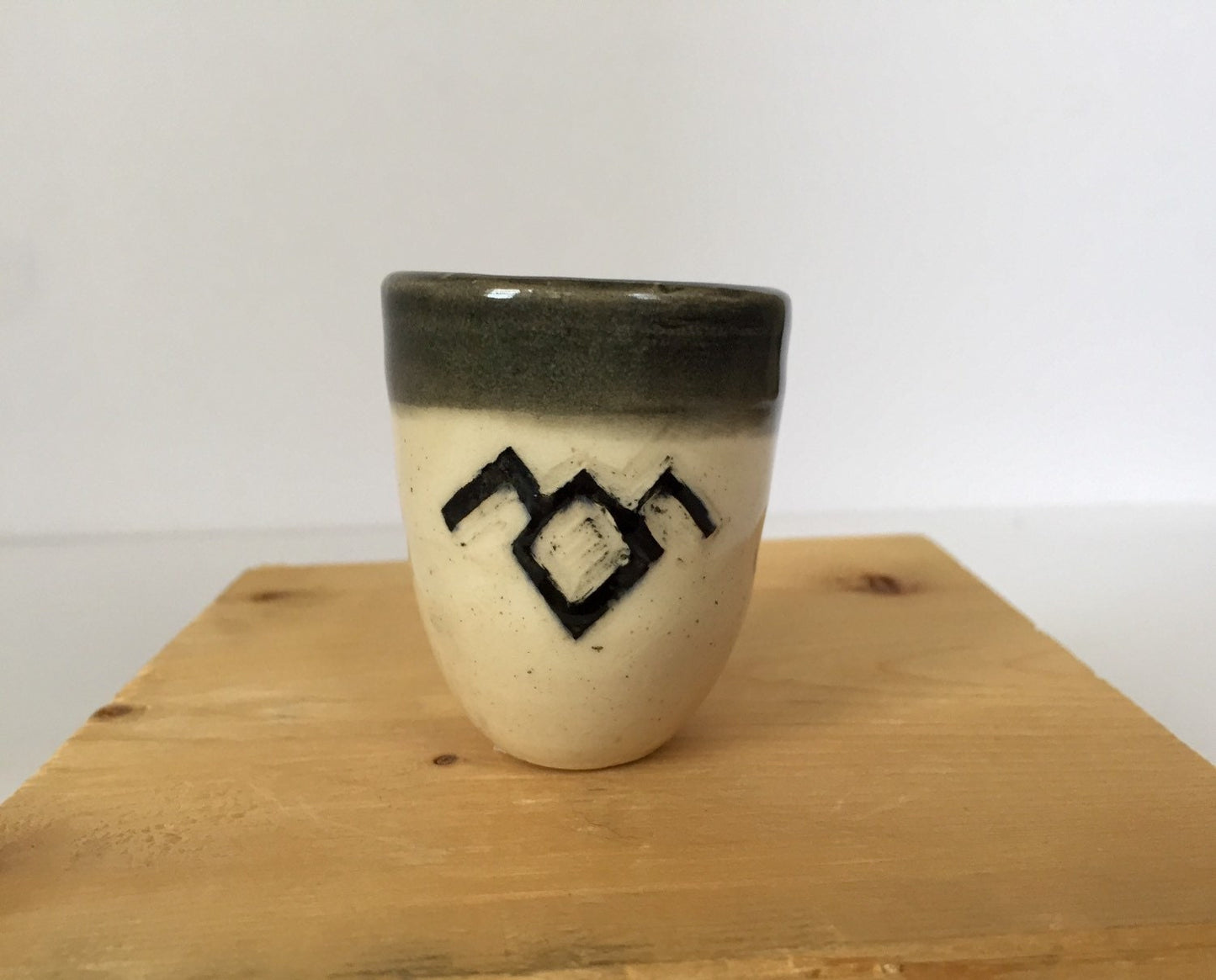 Twin peaks series themed ceramic shot glasses