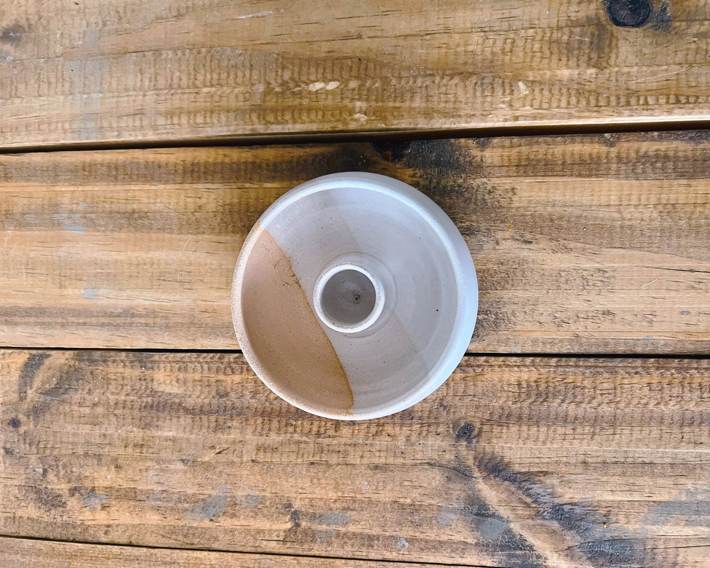 Ceramic Angled Incense Burner Tray – Handmade Holder for Palo Santo, Sage, Essential Oils, Boho Gift, Spiritual Home Decor