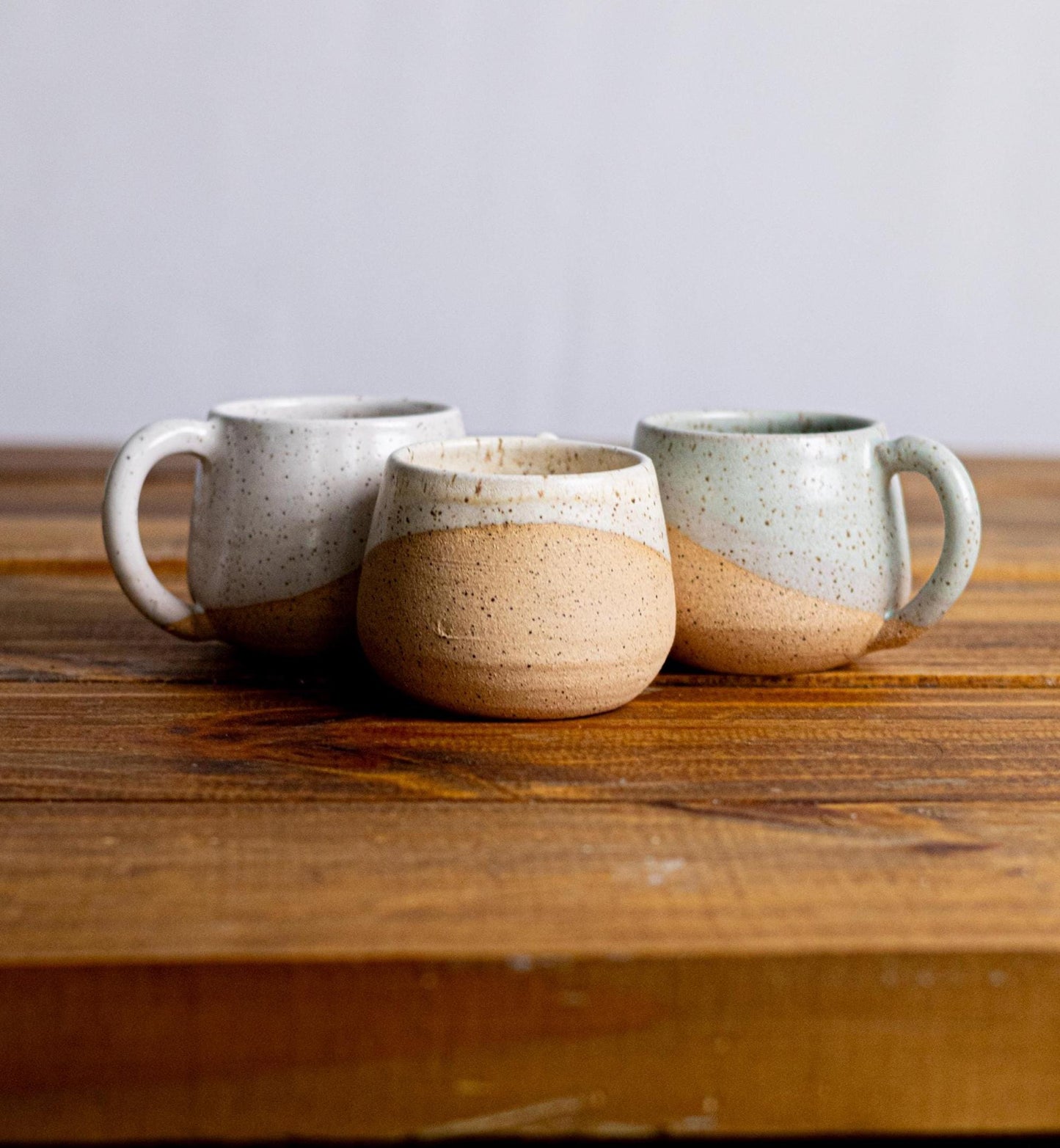 Round-Bottom Espresso Mug - handmade small coffee cups-Unique Stoneware Kitchenware- 4oz