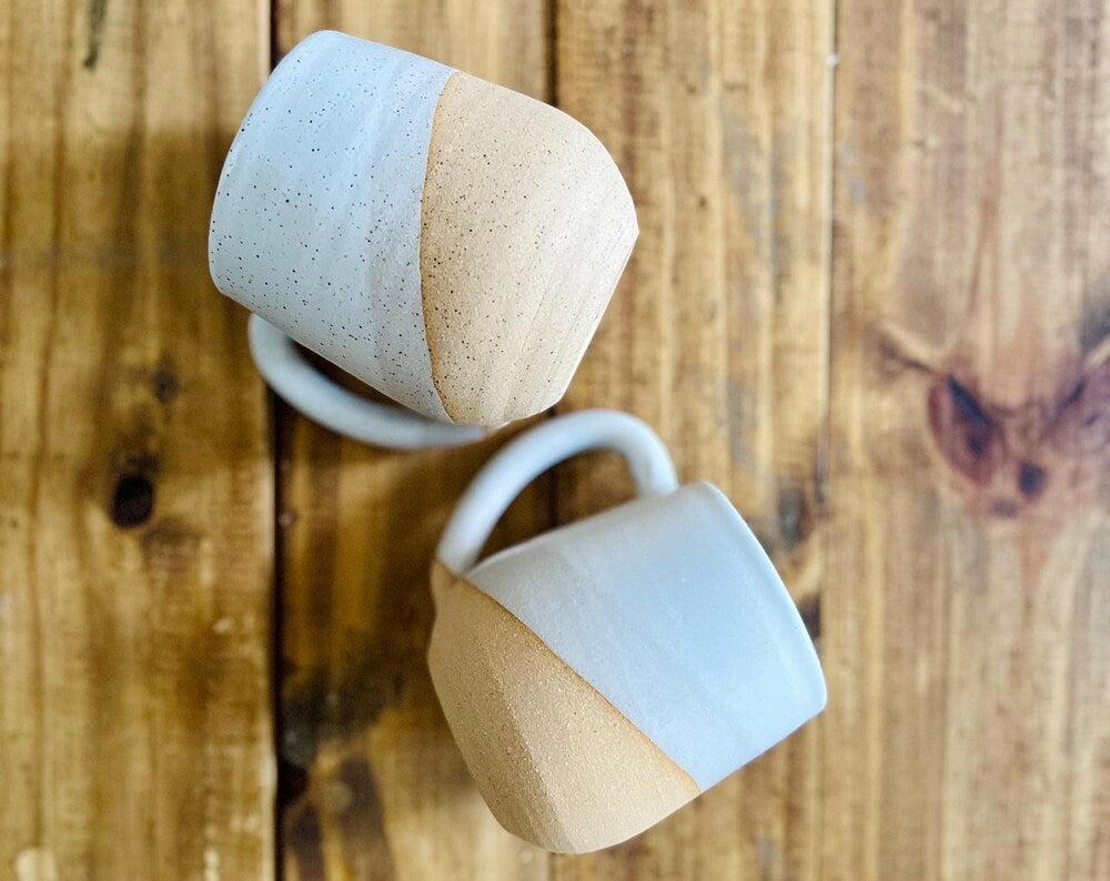 Round Bottom Mugs - Handmade Ceramic Kitchenware - Color Options
