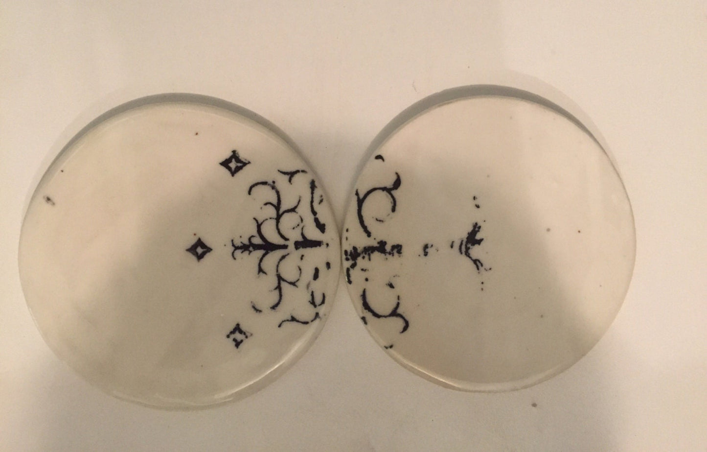 LOTR themed coasters - ceramic coaster -set of two - half price!