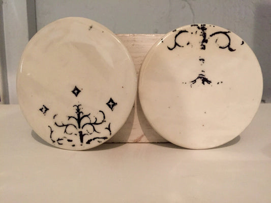 LOTR themed coasters - ceramic coaster -set of two - half price!