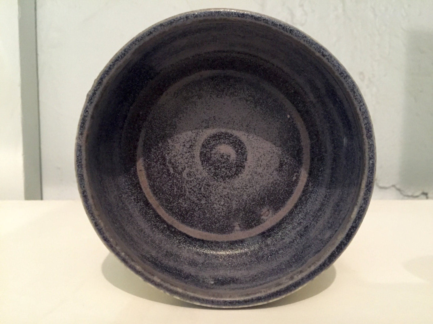 Ceramic multipurpose bowl/dish - bird design - blue and white - half price!