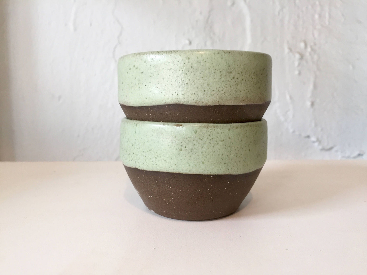 ceramic ramekin- multipurpose dish-ceramic ramekin- green-set of two