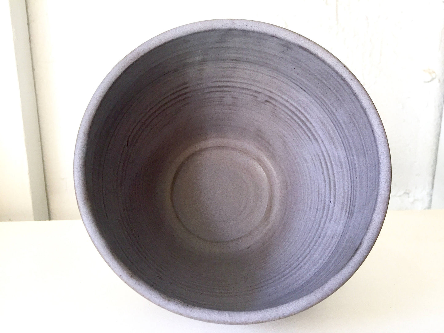 modern ceramic bowl -kitchenware- purple/gray