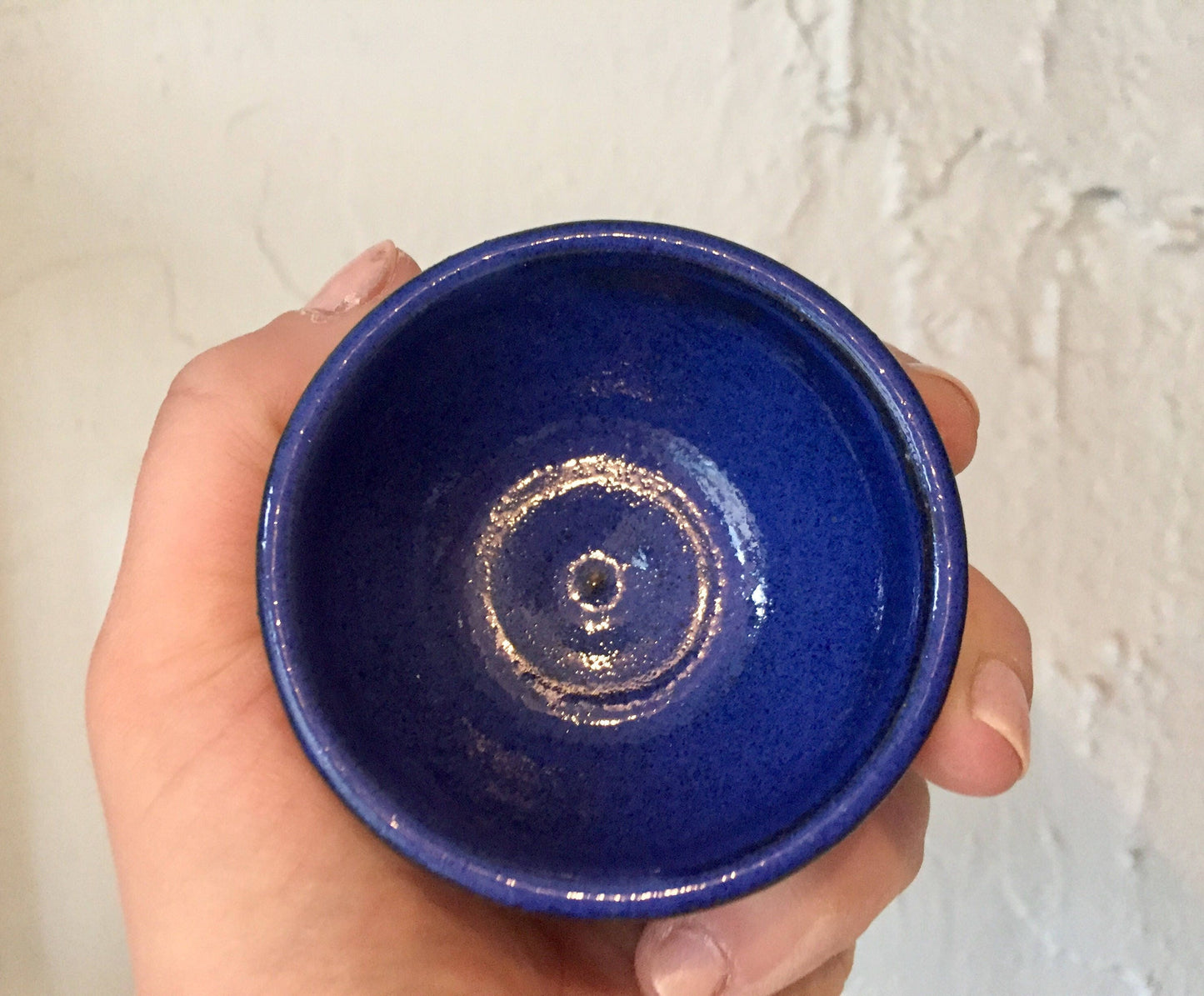ceramic ramekin- multipurpose dish-ceramic ramekin-  blue and raw clay- set of two