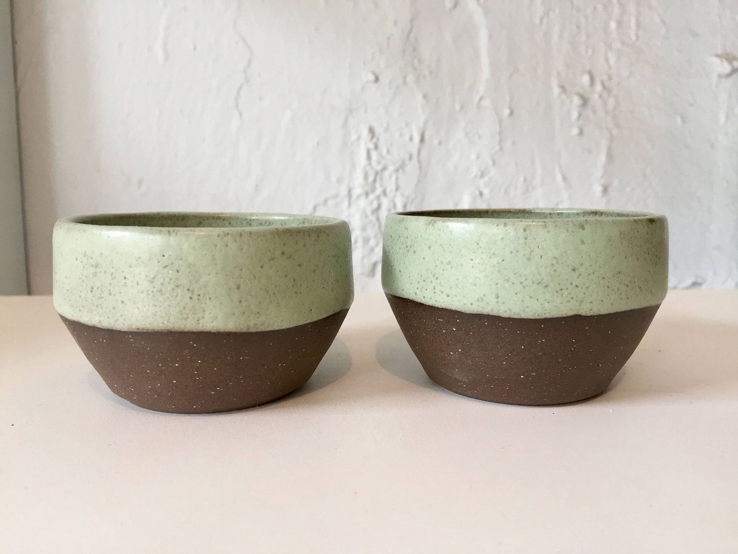 ceramic ramekin- multipurpose dish-ceramic ramekin- green-set of two
