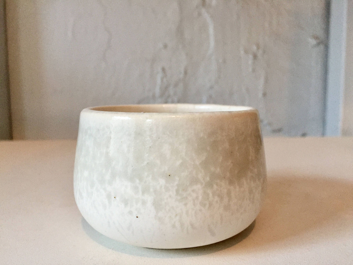 ceramic ramekin- multipurpose dish-kitchenware- White and green- set of two- NEW!