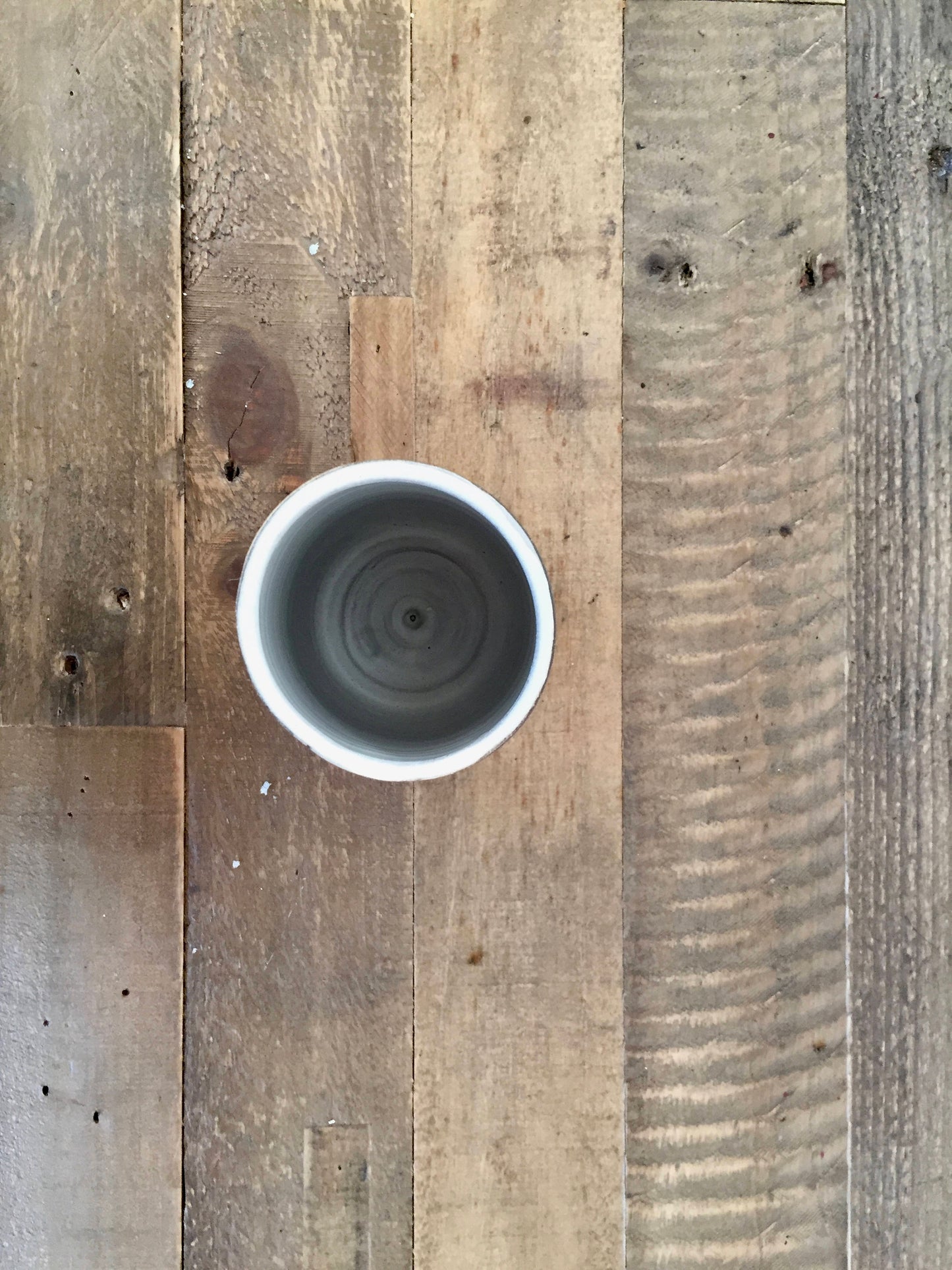 Ceramic flower vase - modern design-flower holder- white