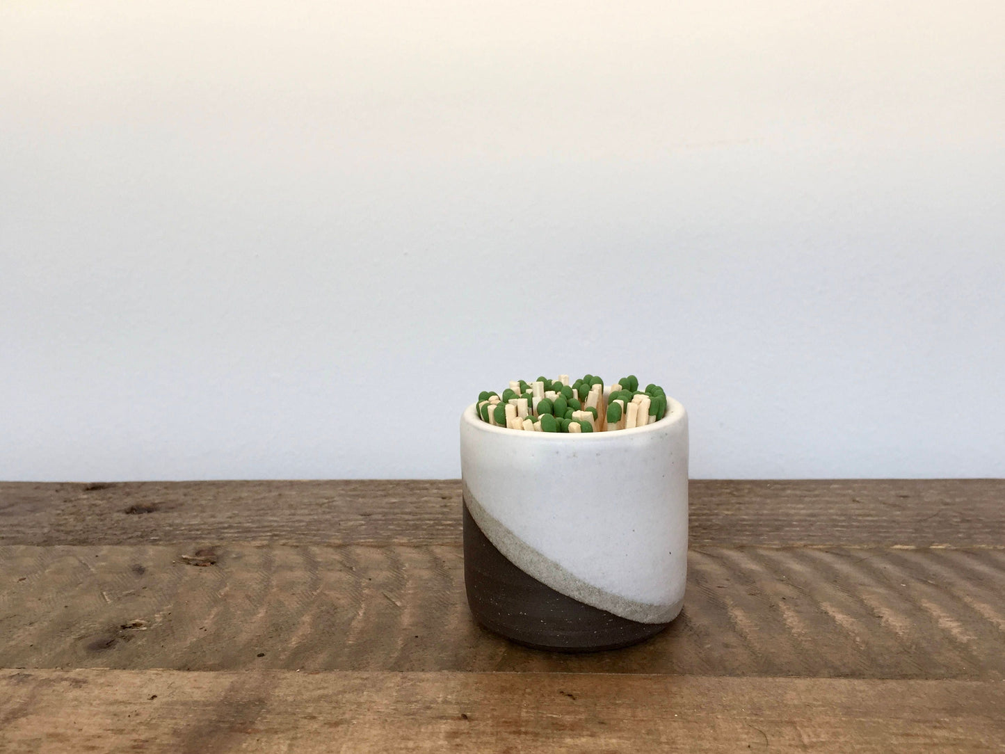 Ceramic Matchstick holder- custom for Danielle