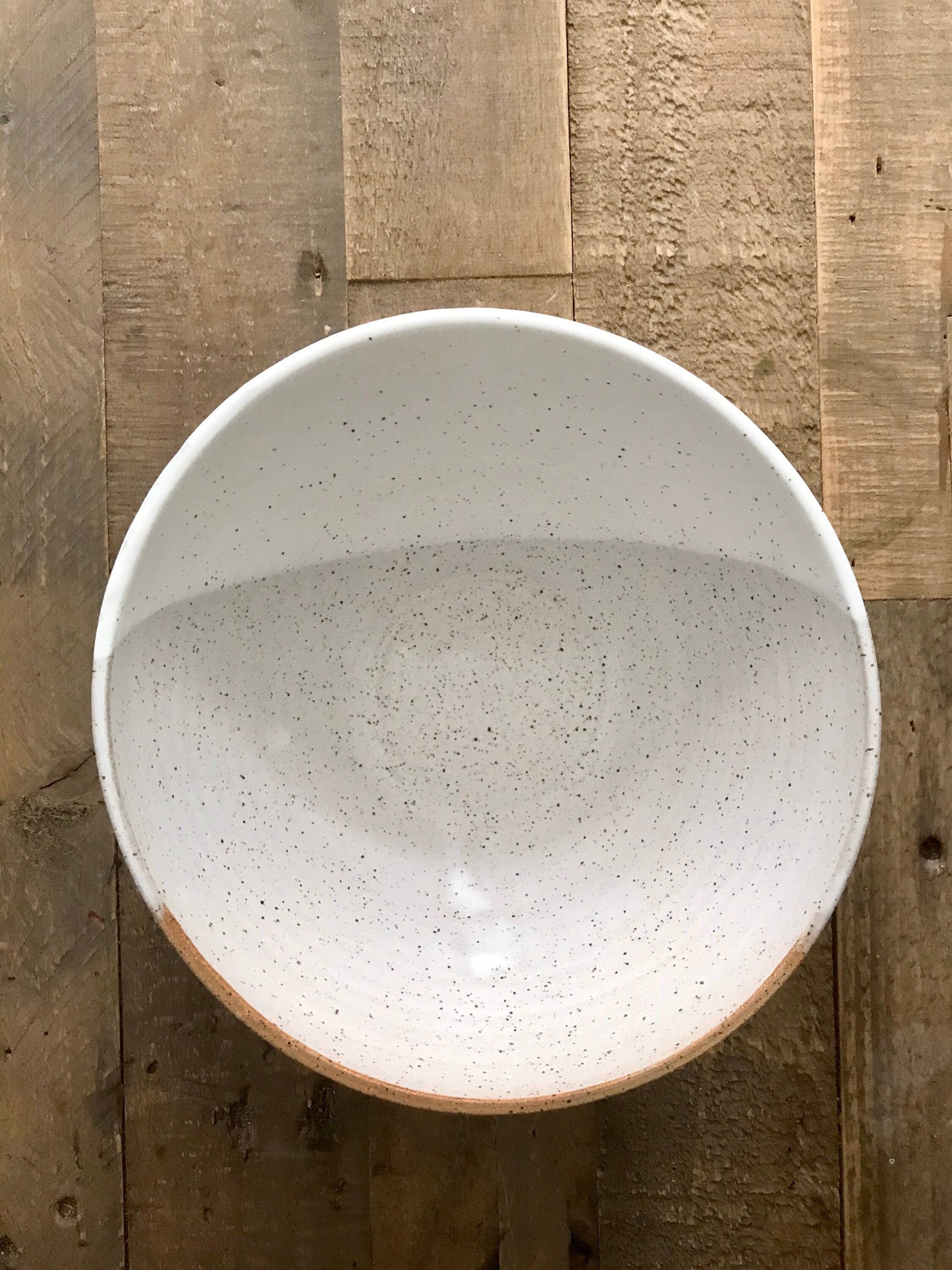 Speckeled and white -small serving bowl- multipurpose bowl-kitchenware- bowls- White