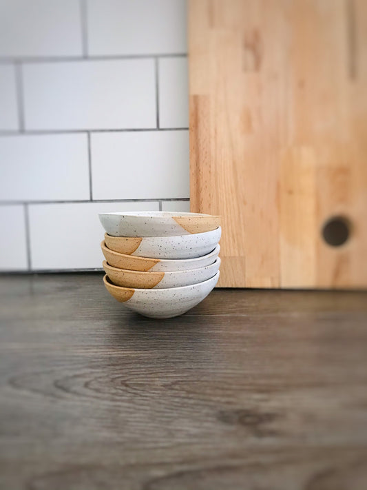 ceramic ramekin- salt cellar- multipurpose dish-kitchenware- bowls- White