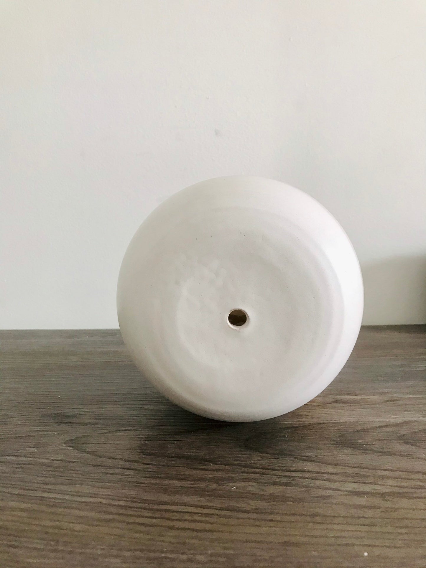 large 6" hanging planter- hanging flower pot - with drainage hole-