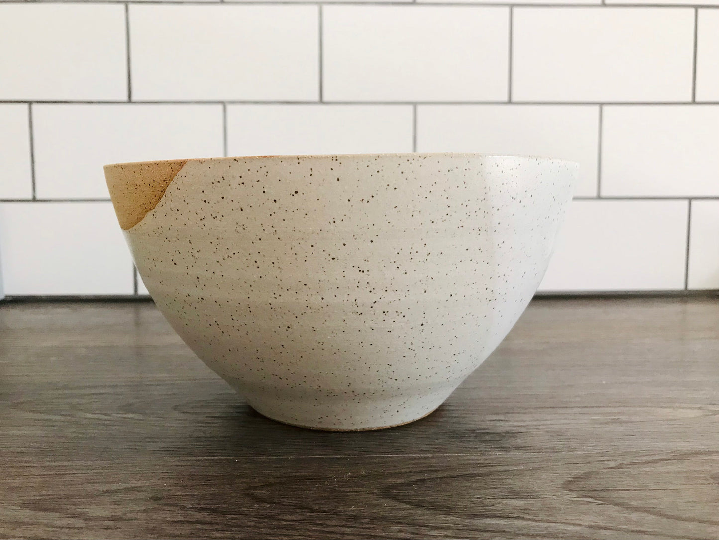 Large ceramic bowl- fruit bowl- popcorn bowl-multipurpose dish-kitchenware- bowls- White