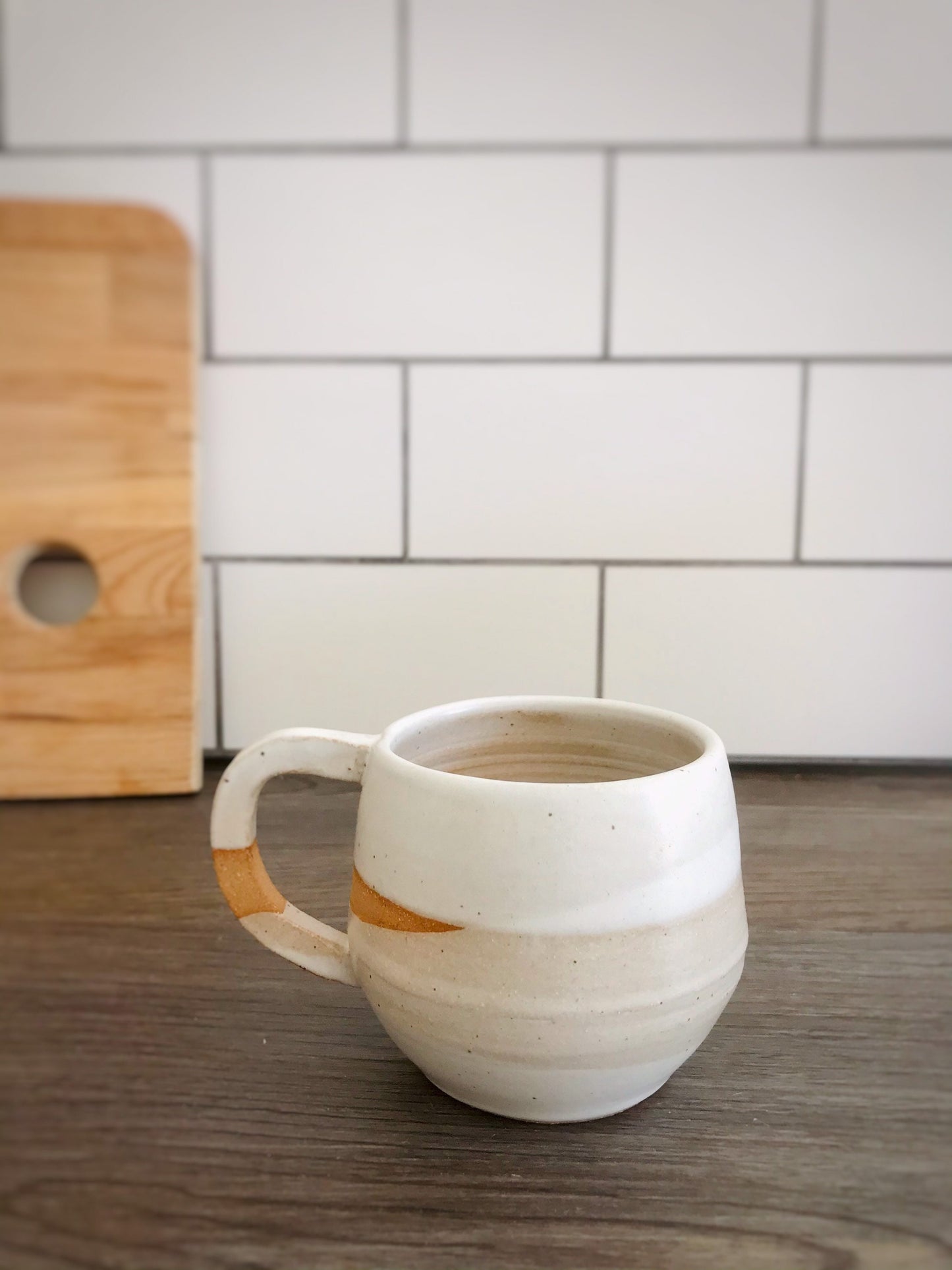 angular oversized espresso cup- small coffee mug- handmade kitchen decor