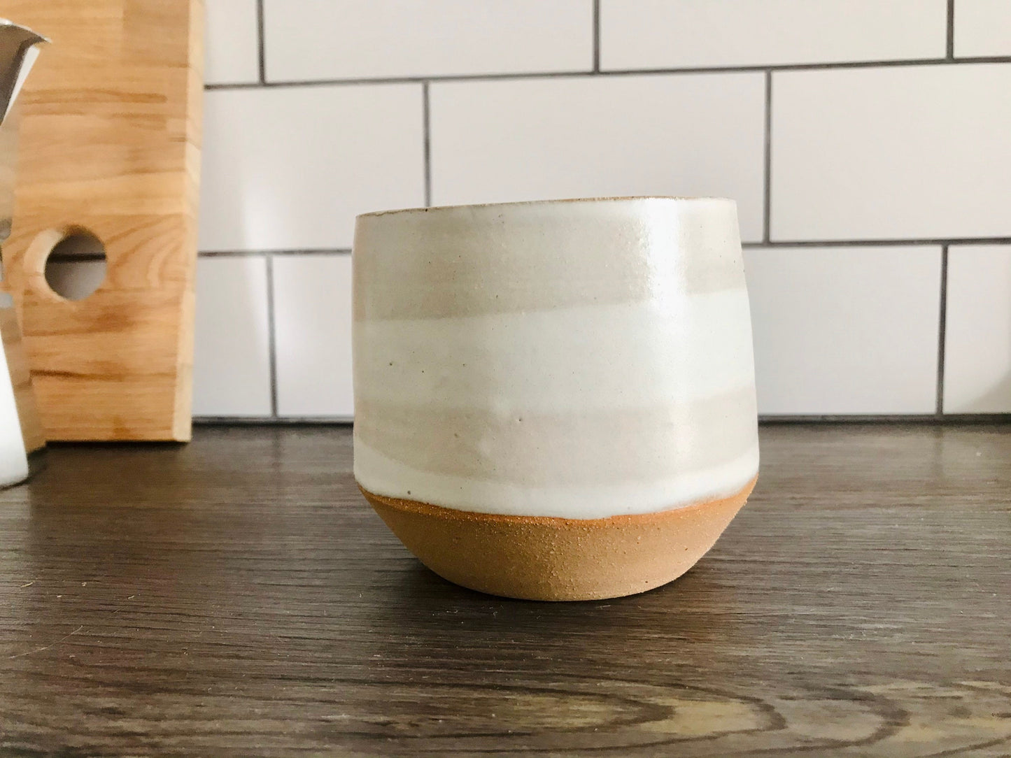 short angular tumbler- juice or coffee - Coffee cup-  mug- handmade kitchen decor