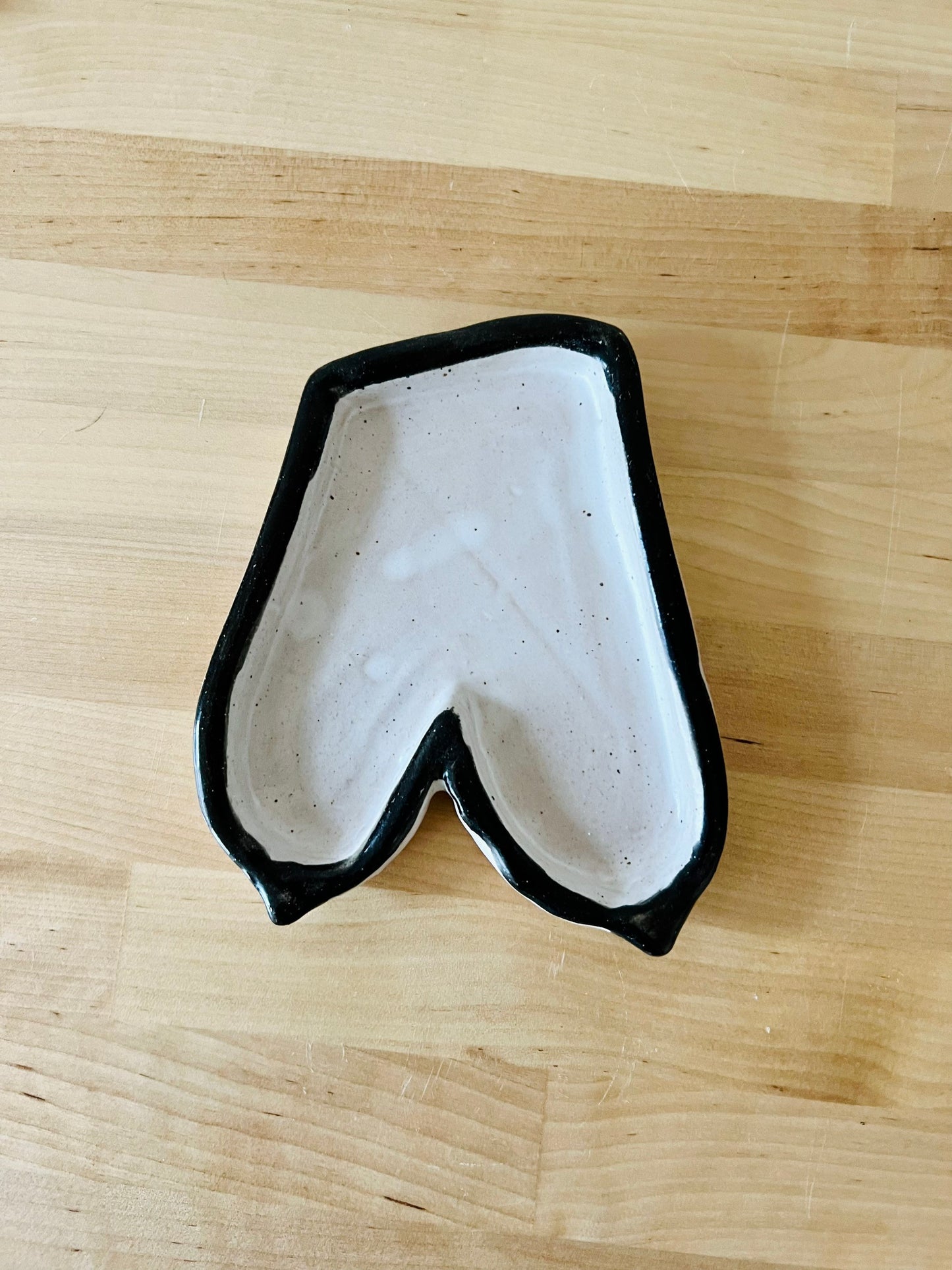 Seconds- Boobie tray. Jewelry dish. Ceramic. Handmade. Multipurpose tray