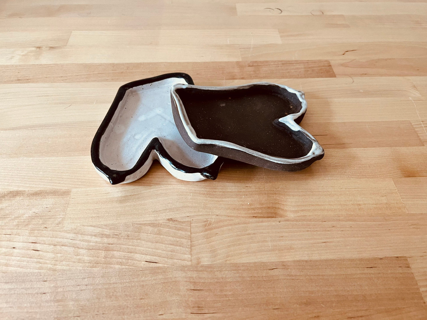 Seconds- Boobie tray. Jewelry dish. Ceramic. Handmade. Multipurpose tray