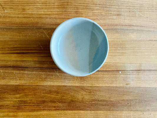 ocean blues ramekins- kitchen- handmade ceramic- sample sale limited edition