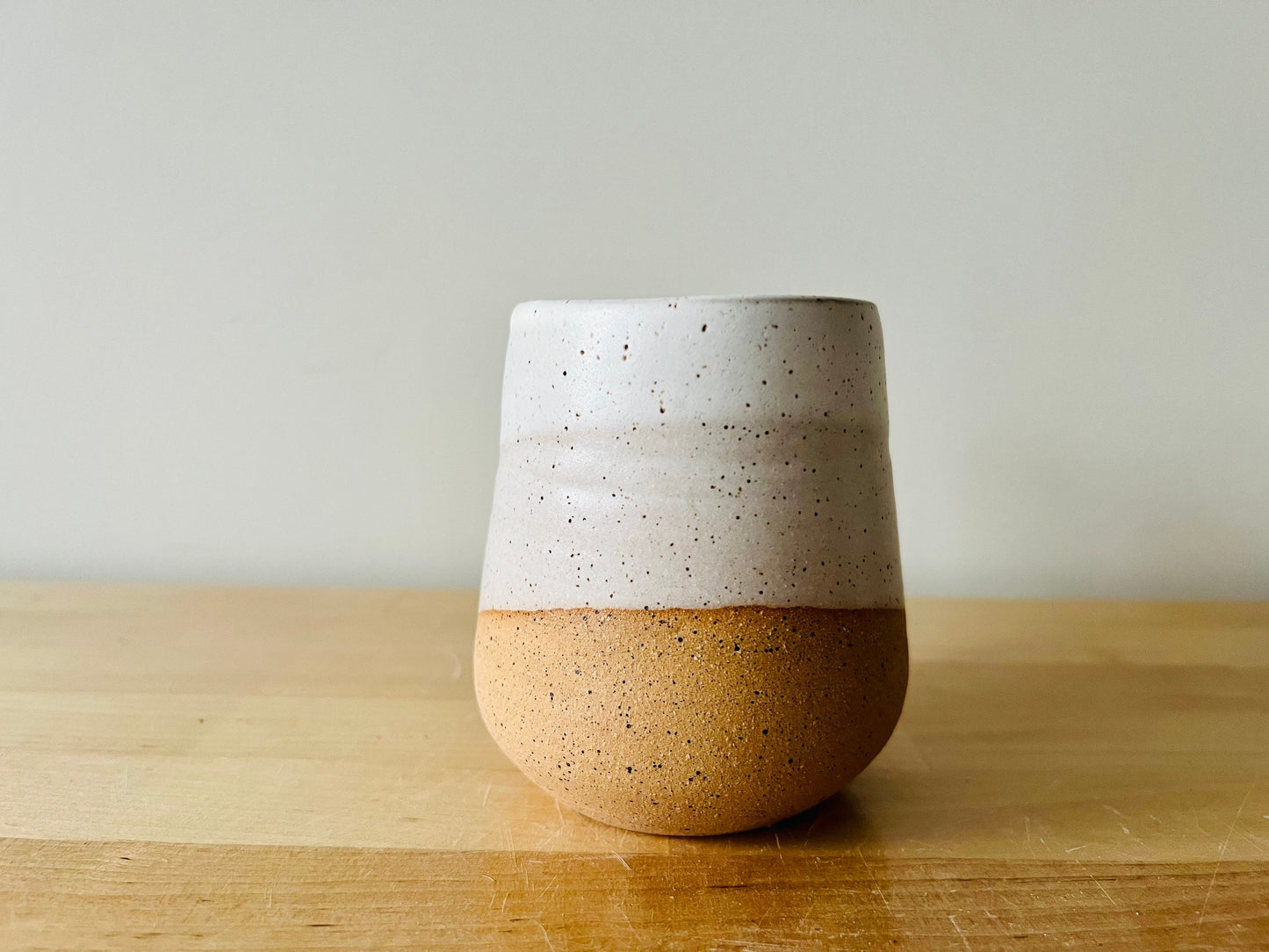 Seconds- rounded Coffee cup- coffee mug- handmade kitchen decor