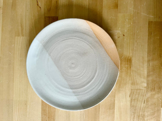 SECONDS-ceramic plates- whites-multipurpose dish-kitchenware