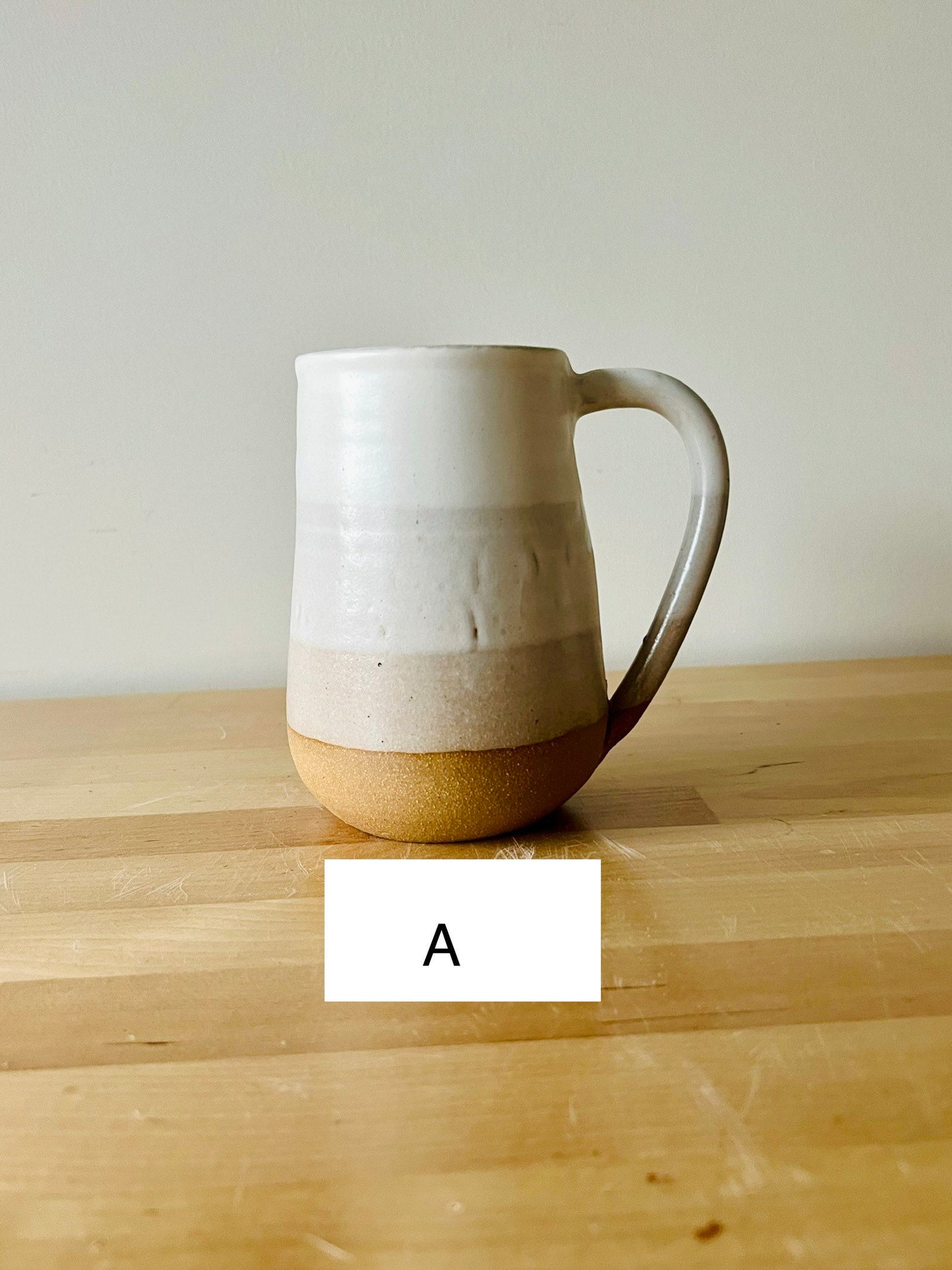 seconds-rounded Coffee cups- coffee mug- handmade kitchen decor