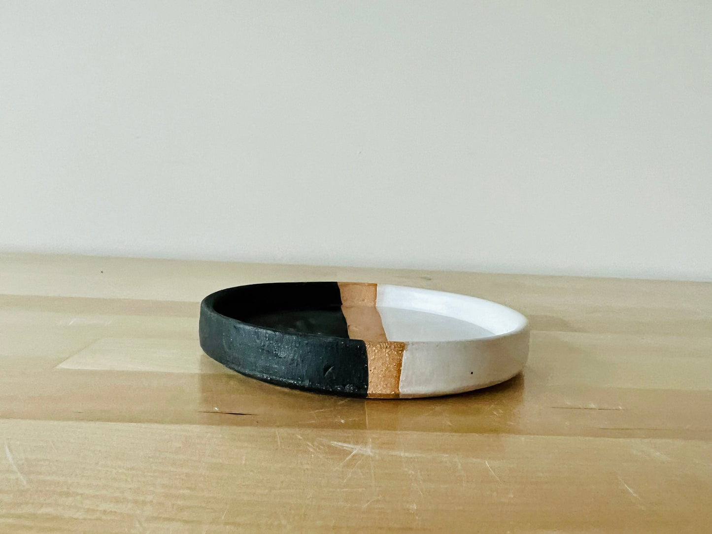 coasters. ceramic coasters. black white and beige. handmade
