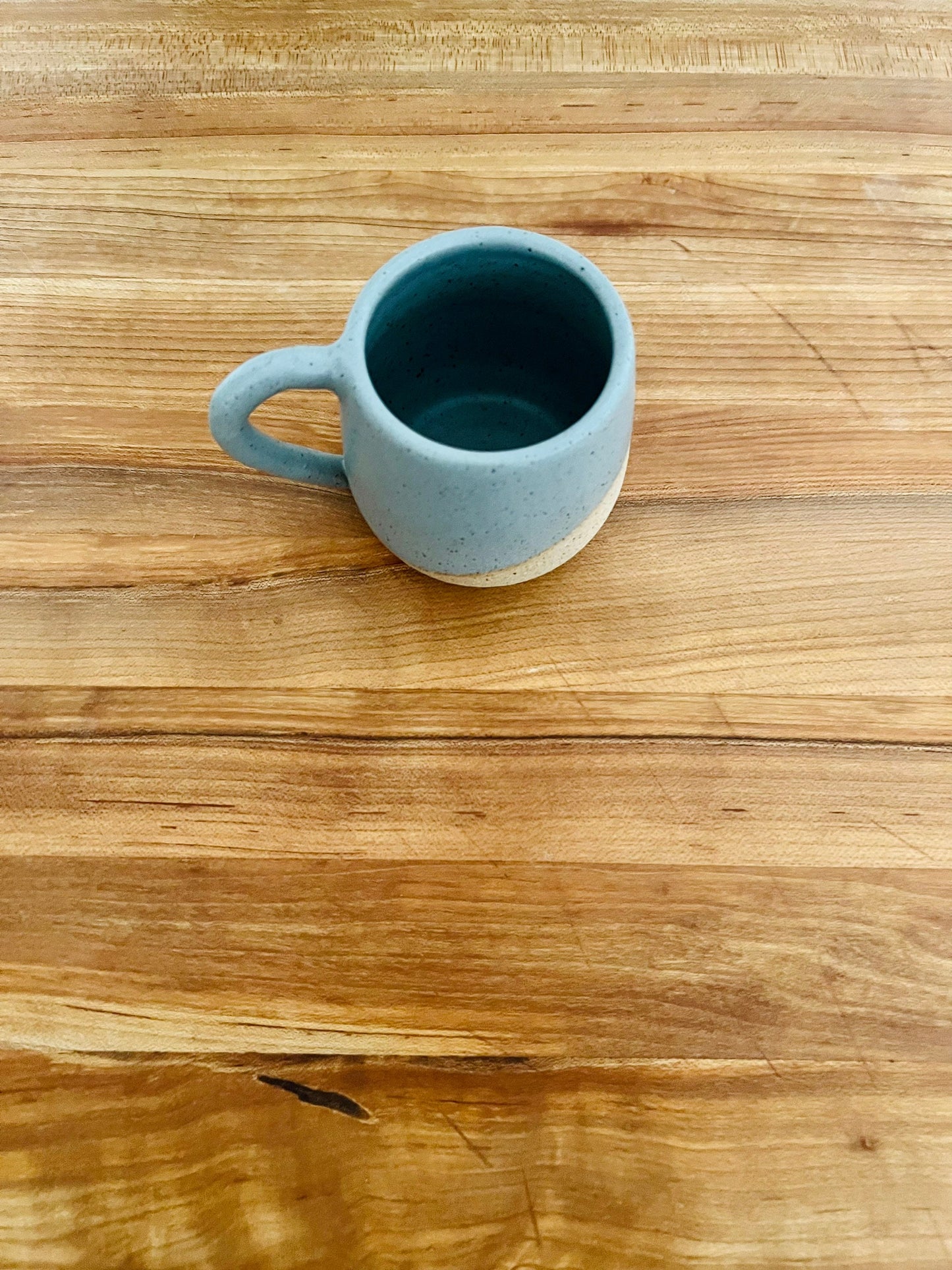 gray oversized rounded espresso cup- coffee mug- handmade kitchen decor- sample sale