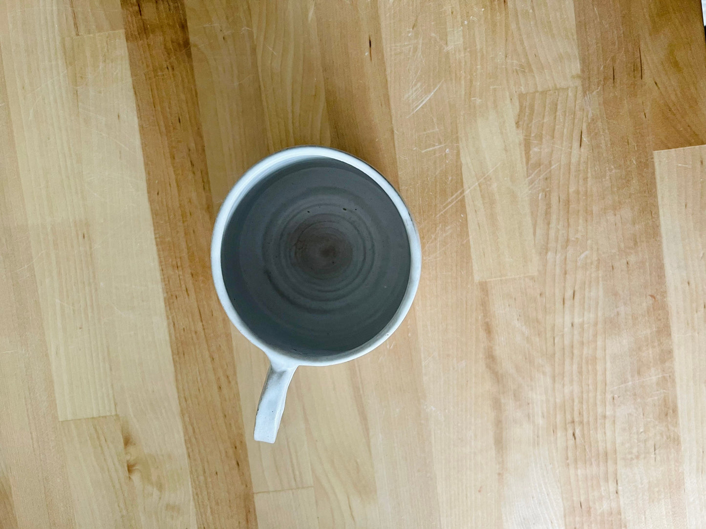 beige white - ceramic espresso cup- coffee mug- sample sale- mug