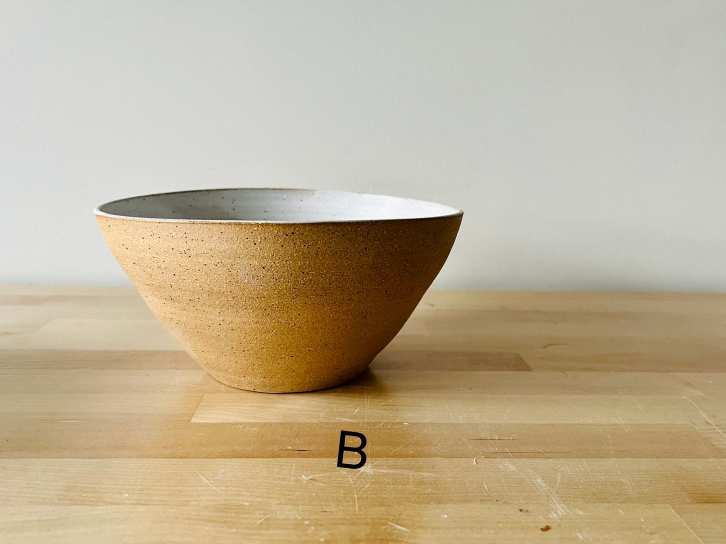 SECONDS_ceramic bowl- fruit bowl- popcorn bowl-multipurpose dish-kitchenware- bowls- White