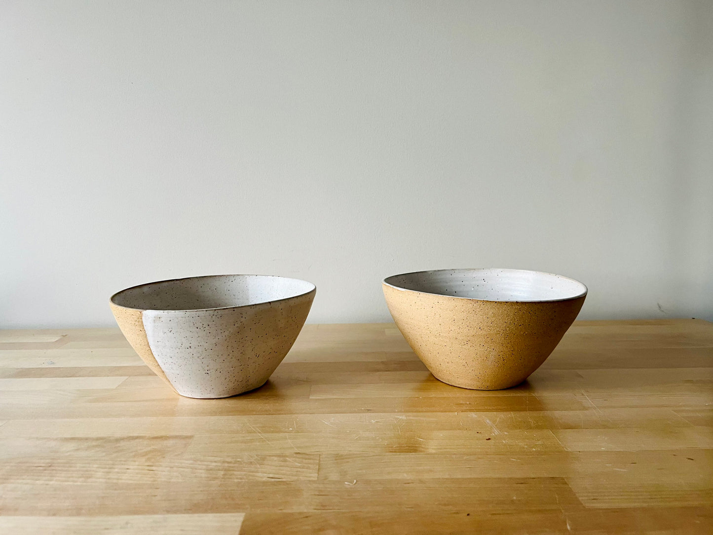 SECONDS_ceramic bowl- fruit bowl- popcorn bowl-multipurpose dish-kitchenware- bowls- White