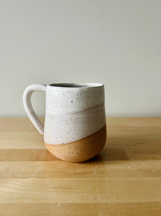 Seconds- rounded Coffee cup- coffee mug- handmade kitchen decor