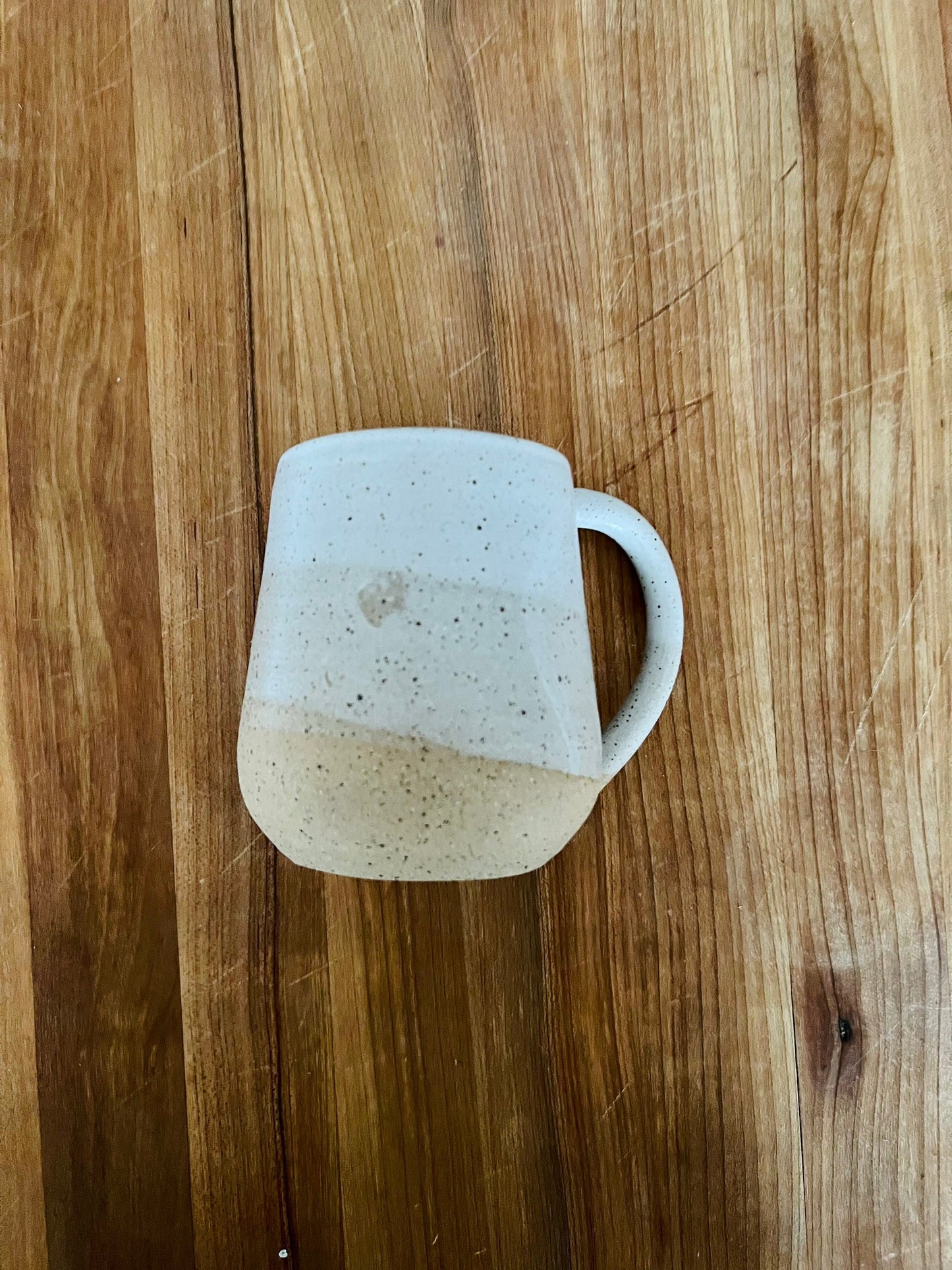 SECONDS-rounded Coffee cup- coffee mug- handmade kitchen decor