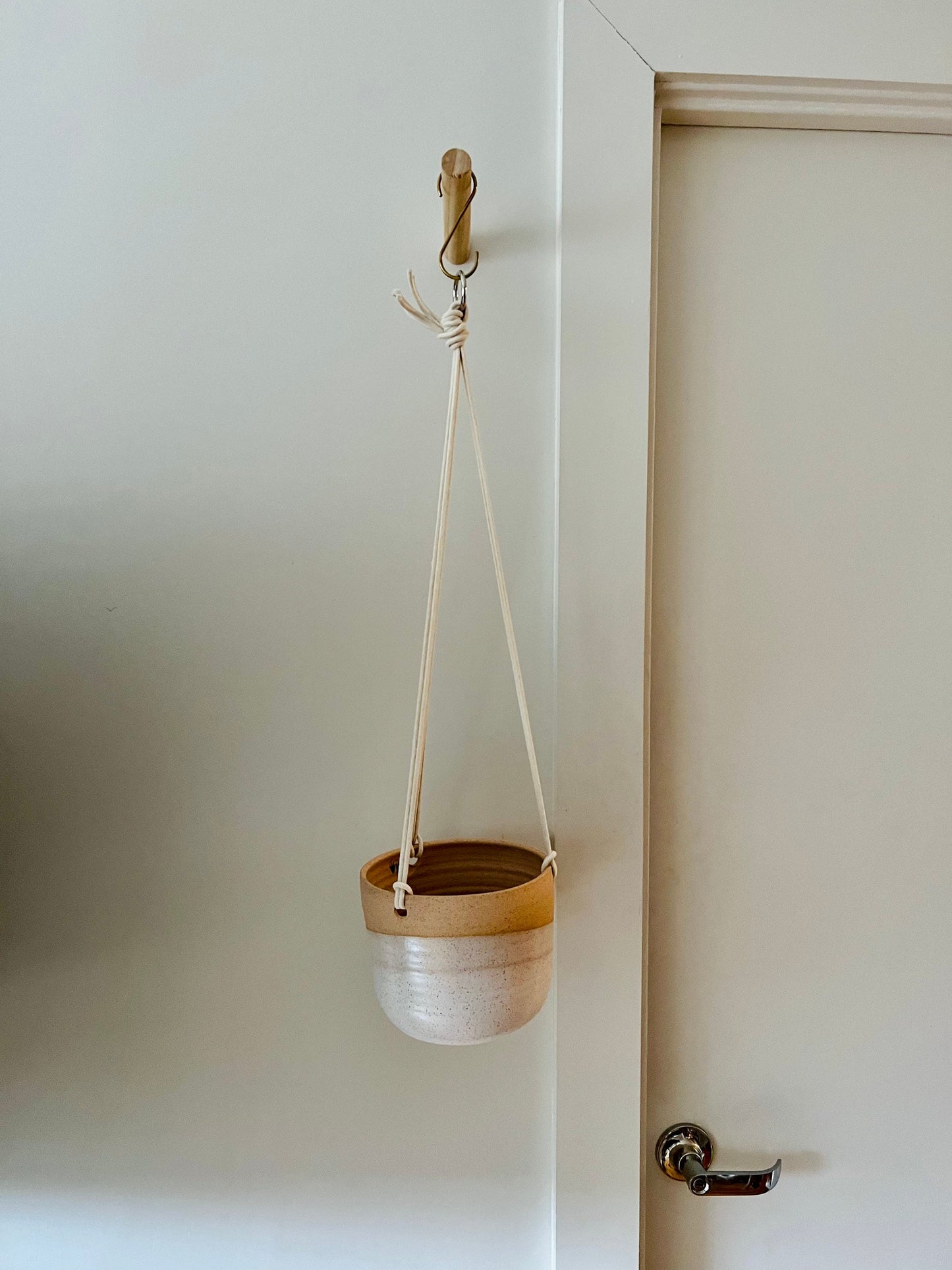 Seconds - Hanging Orb Planter - Handmade Ceramic