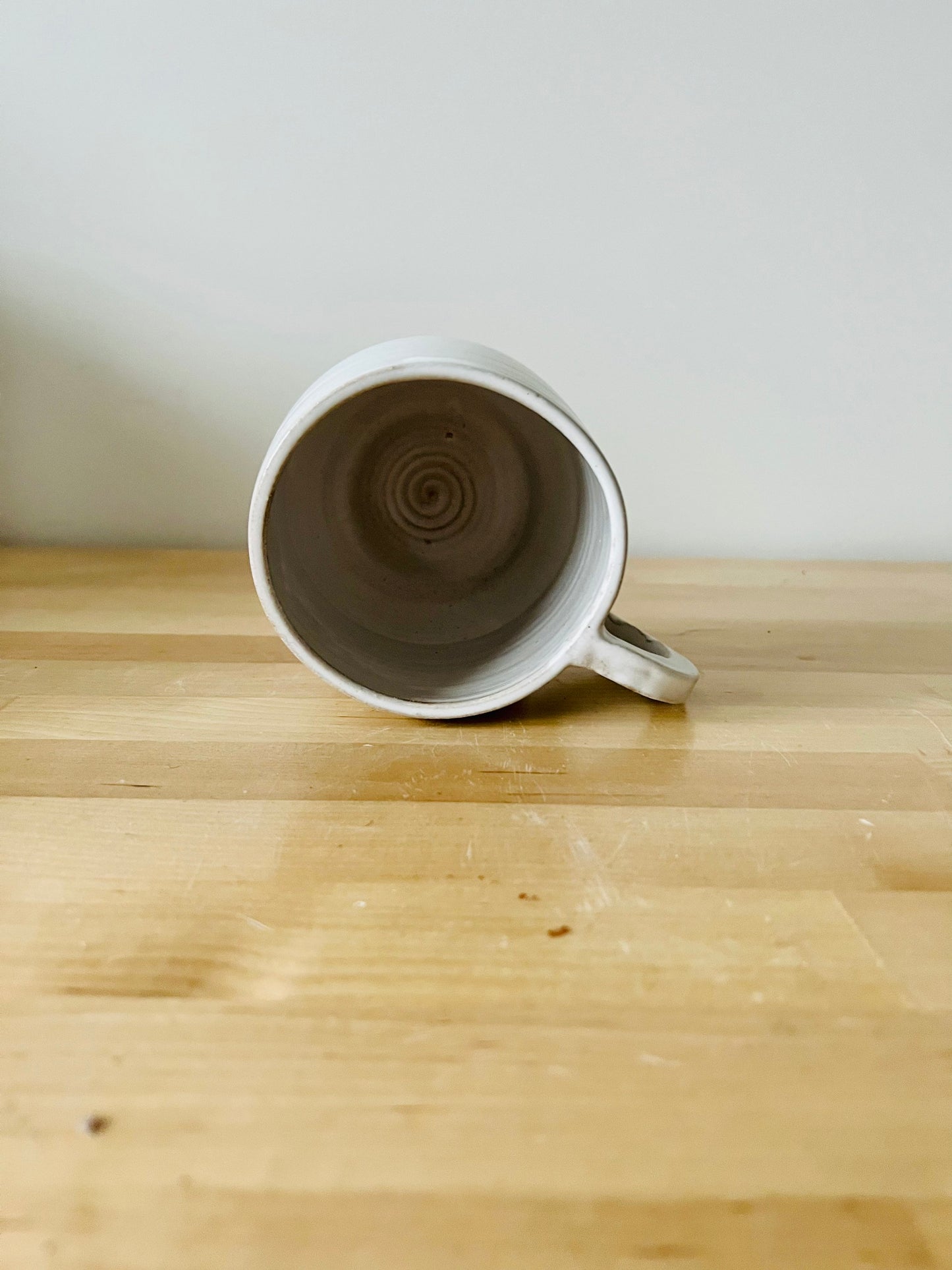 LIMITED EDITION - short angular coffee mug -  mug- handmade kitchen decor