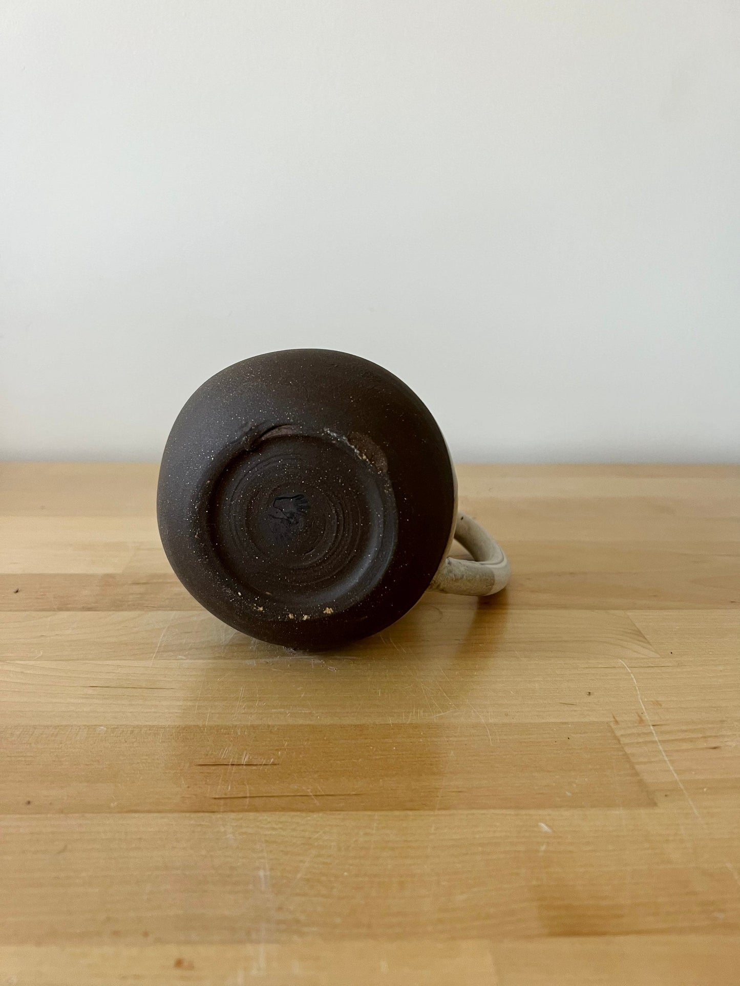 SECONDS-Round Bottom Mugs- white - handmade coffee mugs