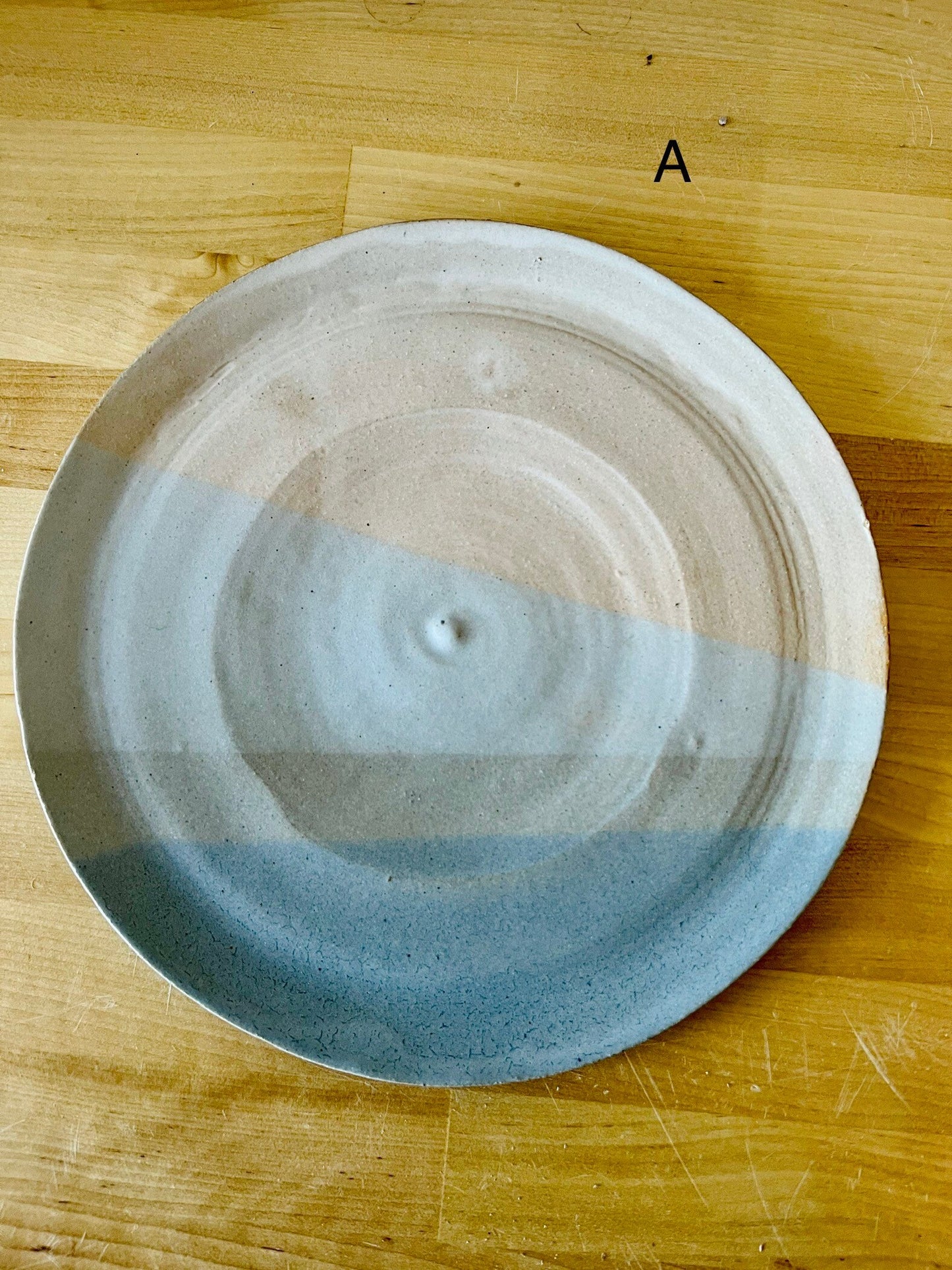 Seconds- ceramic plates- blues and whites-multipurpose dish-kitchenware-