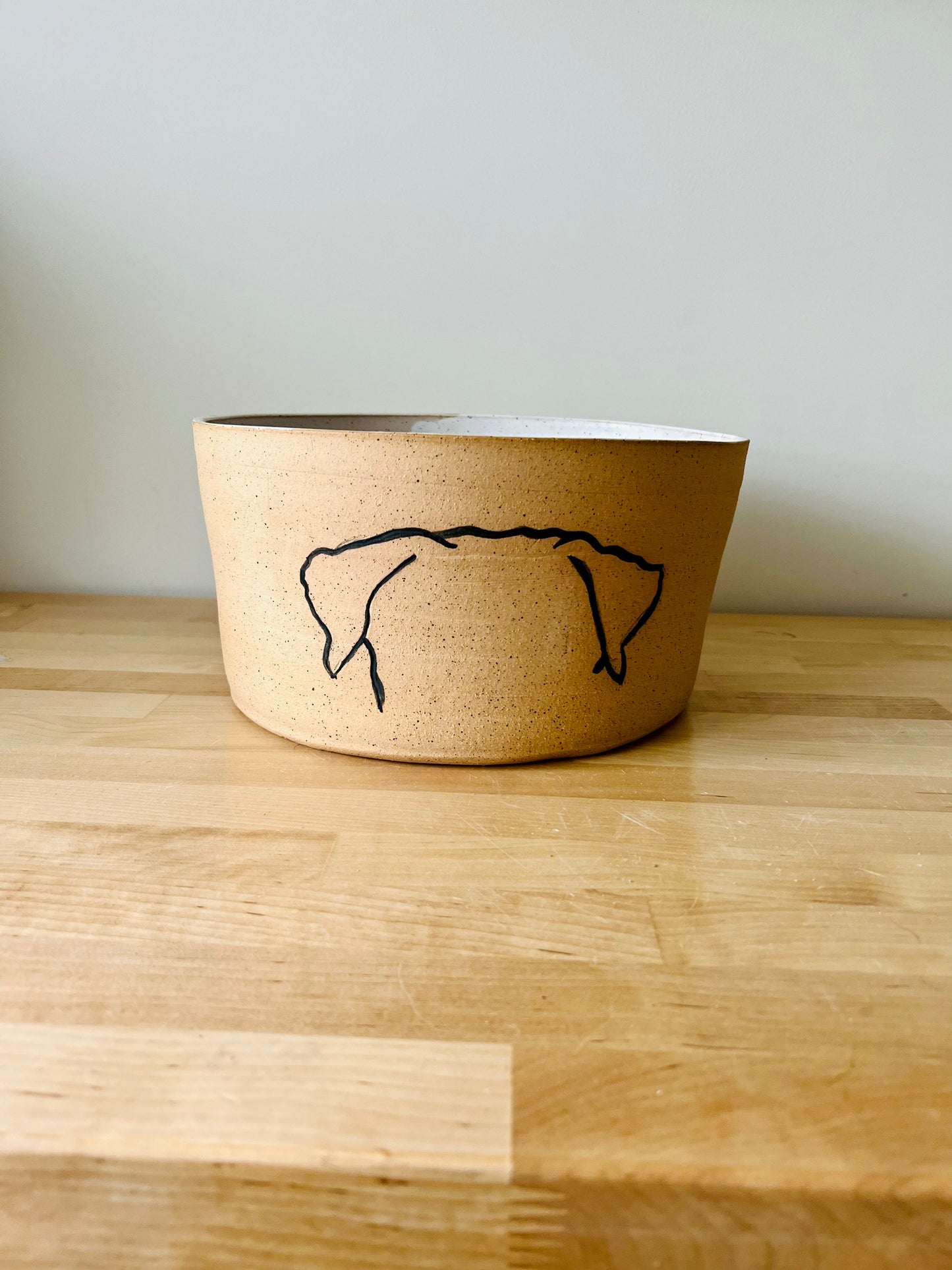 seconds- large Mod Dog bowl