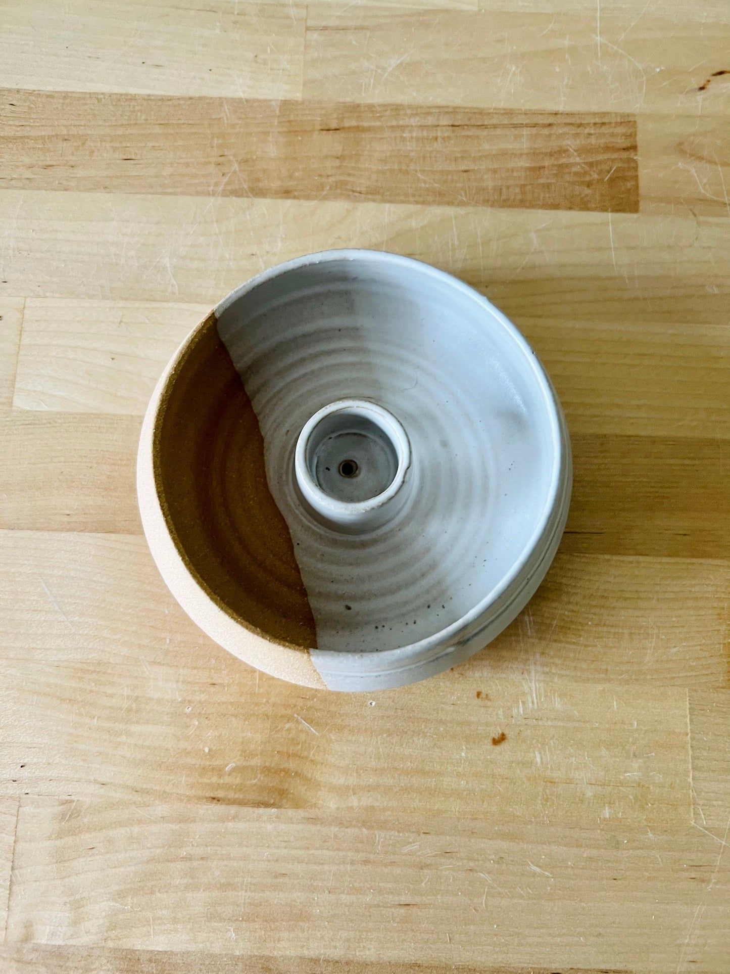 Seconds- angled burner tray- santo palo- incense- sage- handmade. sample sale.