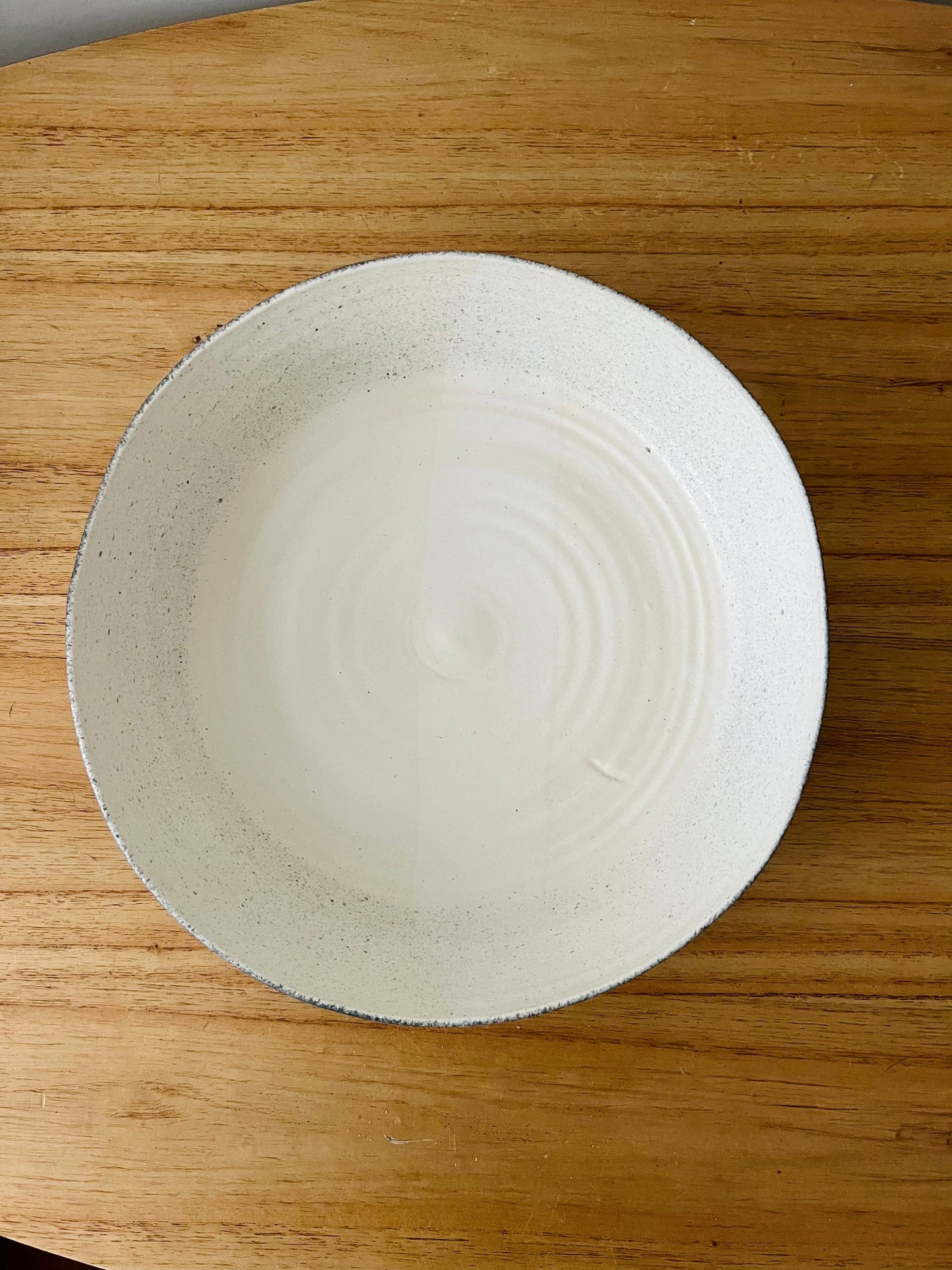 Seconds - Serving Dish- White - Blate - Handmade Kitchen Decor