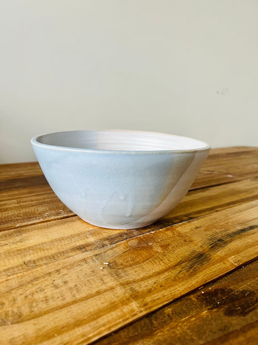 Seconds- blue oversized cereal bowl