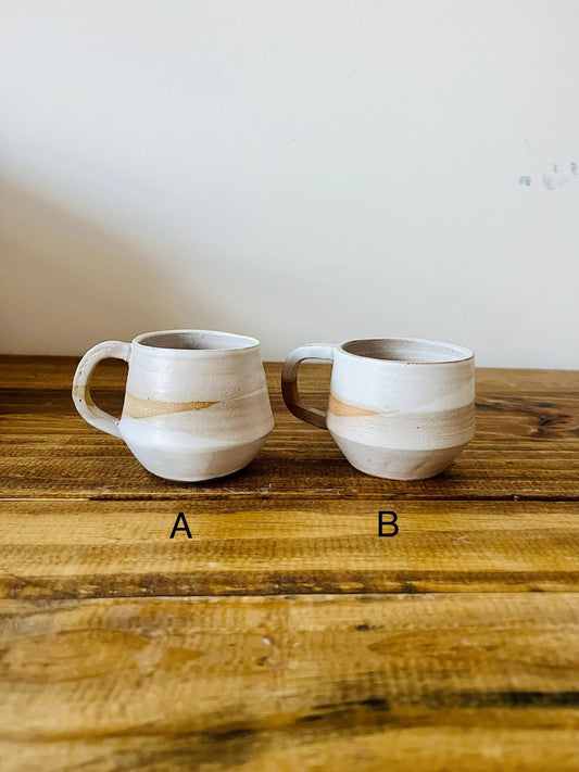 SECONDS-oversized espresso cup- coffee mug- handmade kitchen decor