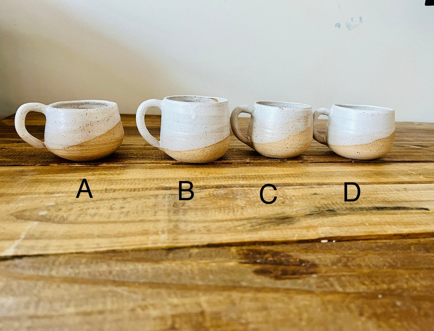 SECONDS-oversized rounded espresso cup- coffee mug- handmade kitchen decor