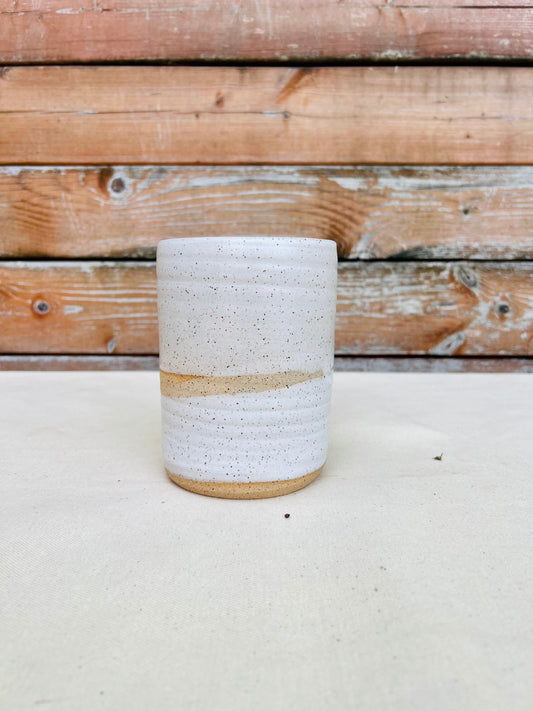 Seconds - Criss-cross Utensil Holder - Vase - White