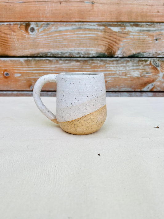 Seconds - Rounded Coffee Mug - Handmade Kitchenware
